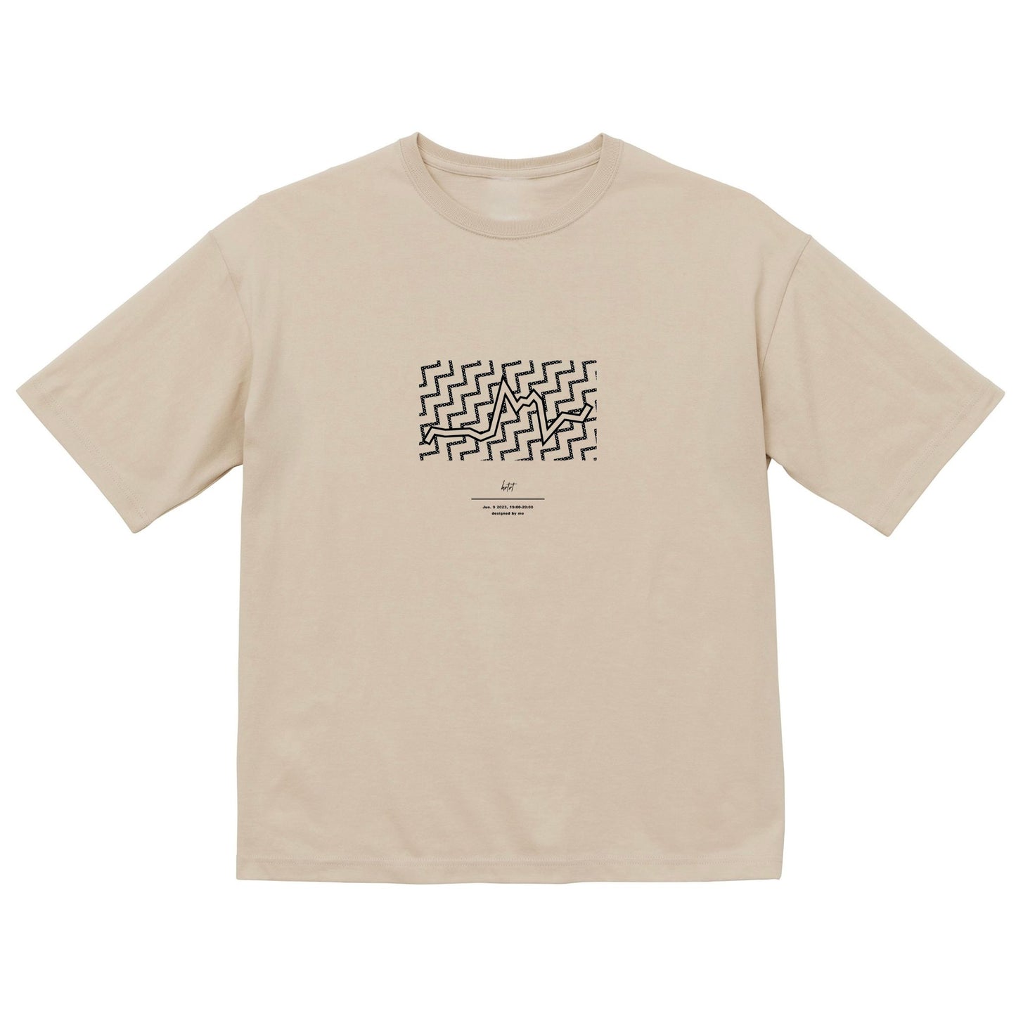 Tシャツ「chevron pattern (シェブロンパターン) 」