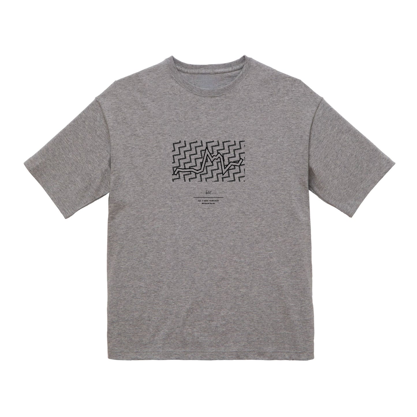 Tシャツ「chevron pattern (シェブロンパターン) 」