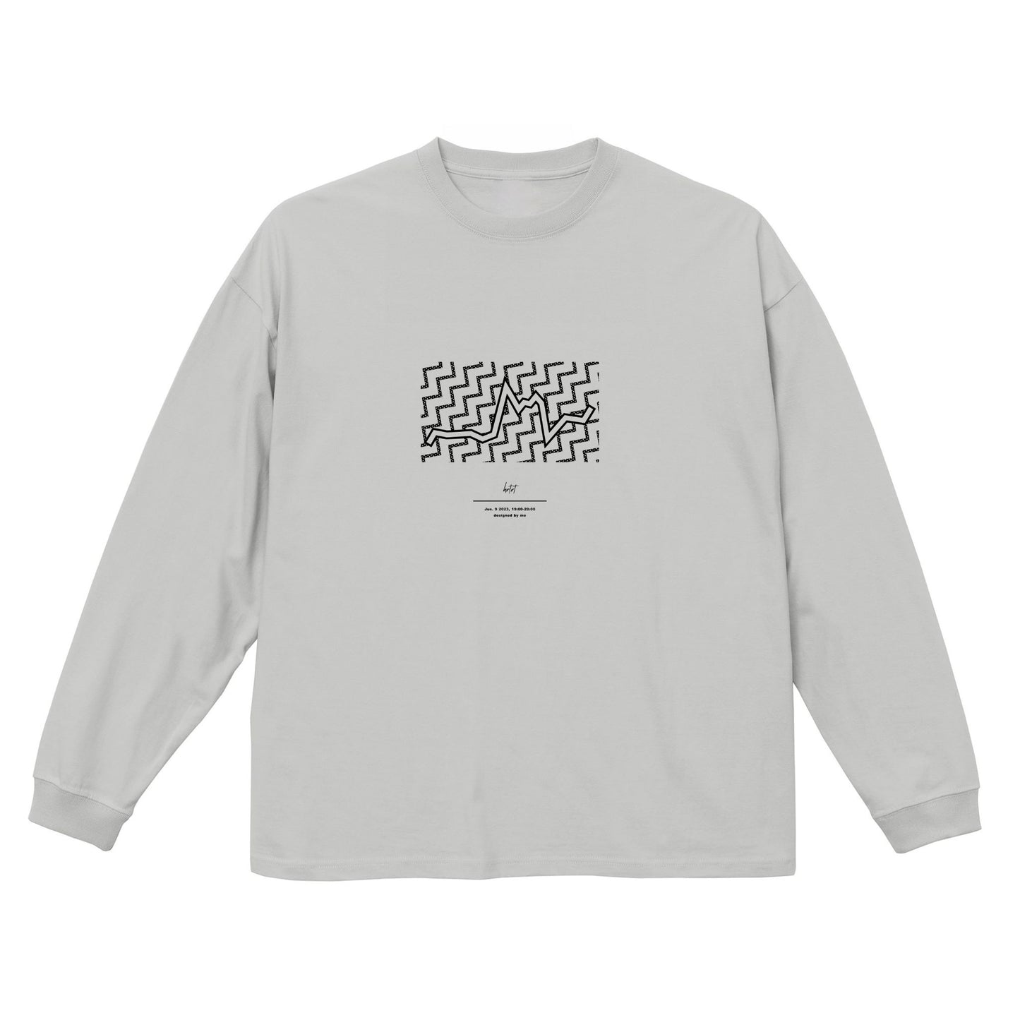 ロングスリーブT「chevron pattern (シェブロンパターン)」