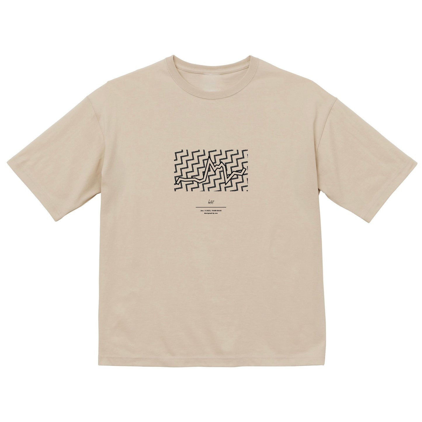 Tシャツ「chevron pattern (シェブロンパターン) 」