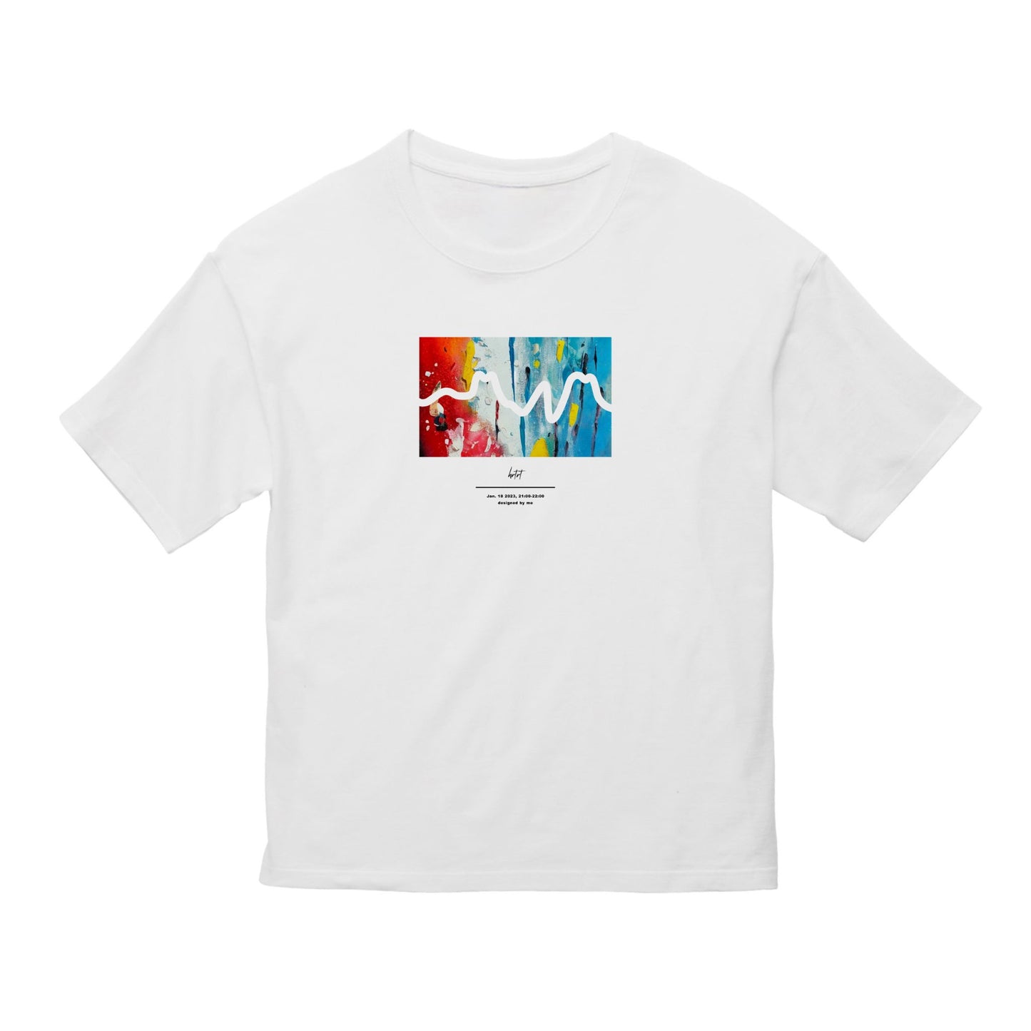 【design by Yu Furuta】Tシャツ「Artrate ver.1」